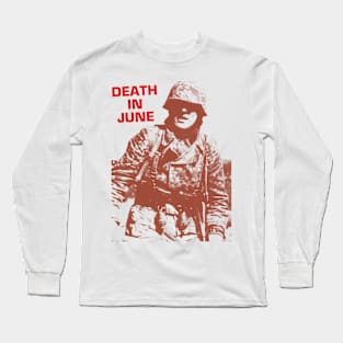 Death in June Brown Book Long Sleeve T-Shirt